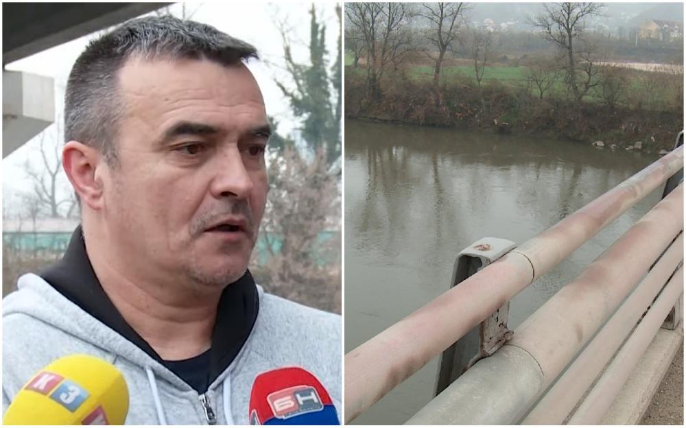 Hrabri Dobojlija koji je spasio djevojku govori za "Avaz": Bila je ljubičasta i smrznuta, skočila je u rijeku Bosnu