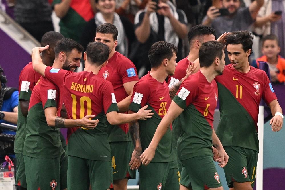 Slavlje Portugalaca nakon gola - Avaz