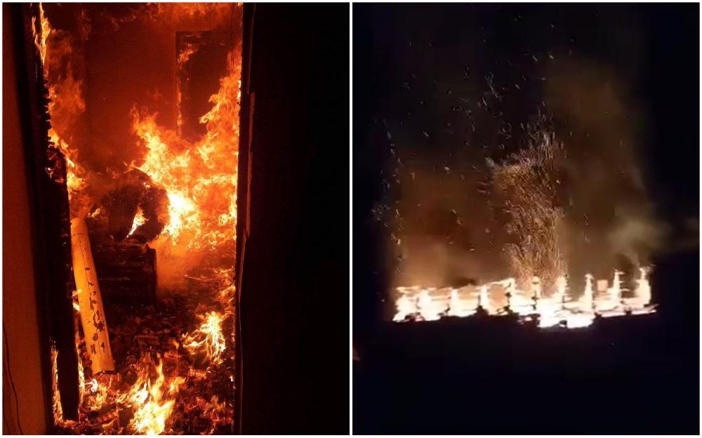 Drama u Kreševu: Požar buknuo u kući, vatrogasci na terenu