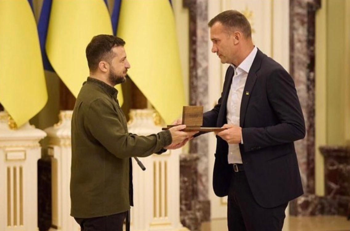 Predsjednik Ukrajina Zelenski i Ševčenko - Avaz