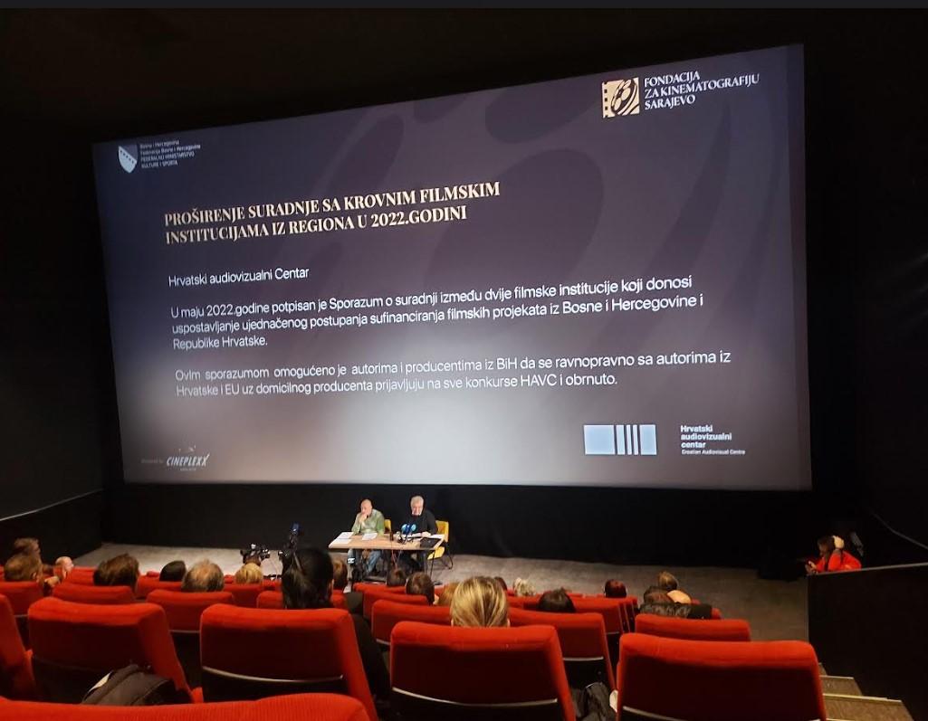 Konferencija i dodjela priznanja filmskim radnicima za doprinos razvoju bh. kinematografije za 2022. godinu. - Avaz