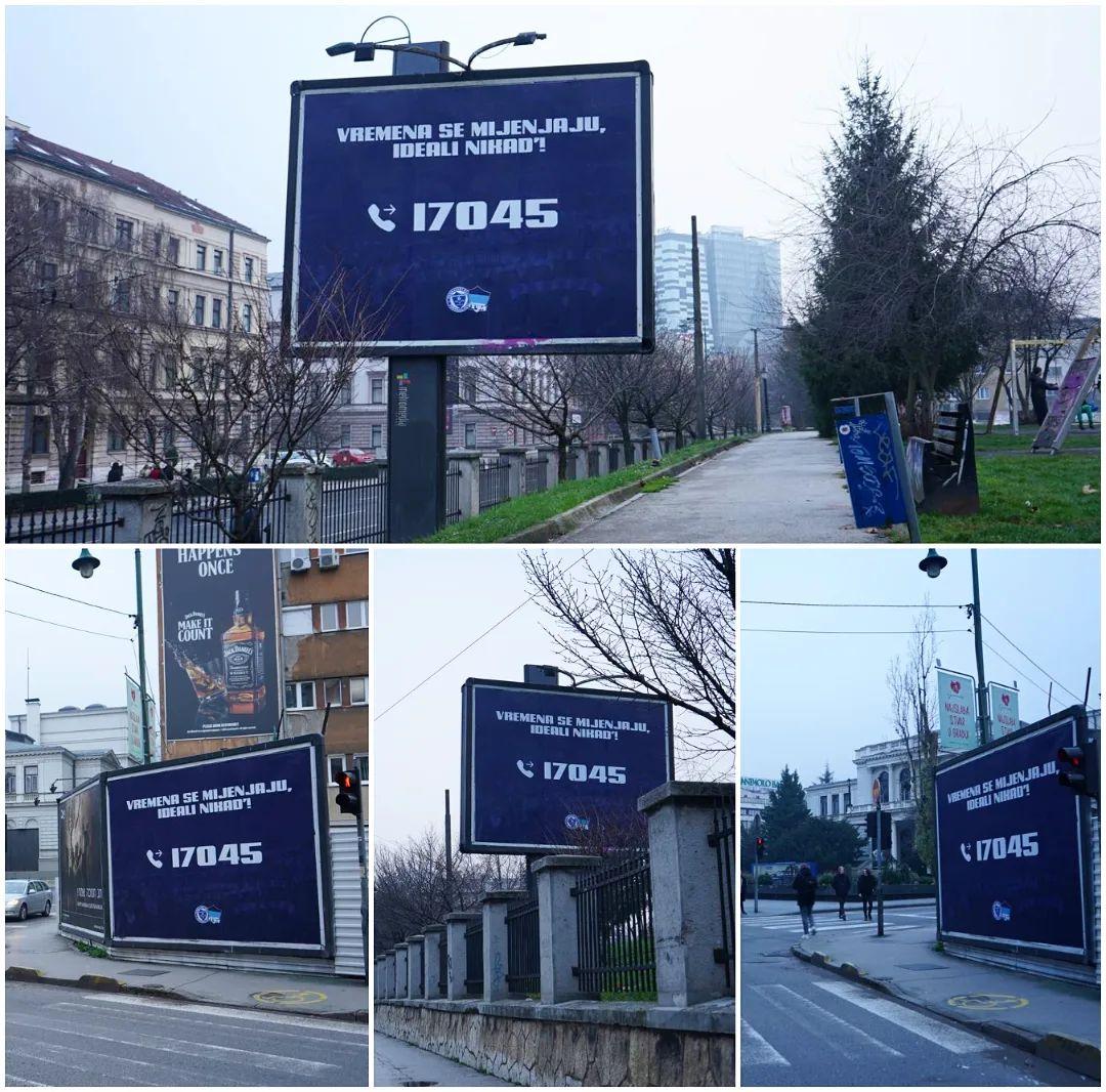 Jeste li vidjeli ove bilborde po Sarajevu: Pozovite broj 17045