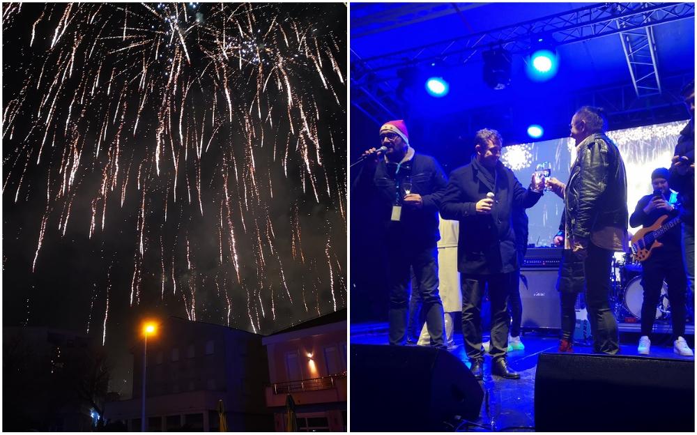 Spektakularan vatromet u Mostaru i zdravica Bebeka i Kordića