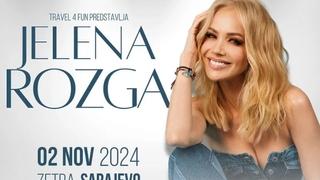 Jelena Rozga će naredne godine održati koncert u Sarajevu: "Srce mi je puno"