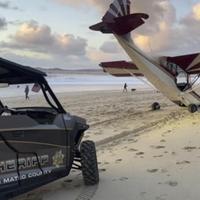 Ukrao avion s aerodroma pa sletio na plažu: Kaže nije kriv
