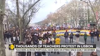 Desetine hiljada učitelja na ulicama Lisabona