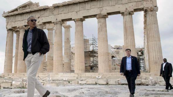 Obama u Grčkoj - Avaz