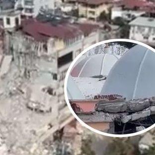 Zemljotres je uništio grad, snimak drona to najbolje pokazuje