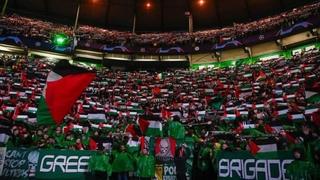 Navijači Seltika napravili spektakl, na tribinama stotine zastava Palestine
