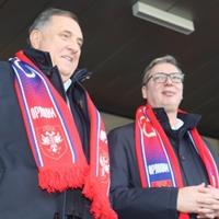 Dodik s Vučićem bodri Srbiju protiv Bugarske