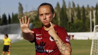 Fudbalerke SFK 2000 Sarajevo poslale snažnu poruku: Stop nasilju nad ženama!