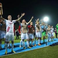 Foto + video / Slavlje igrača i navijača Zrinjskog poslije spektakularne pobjede protiv AZ Alkmara