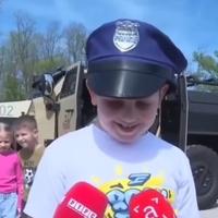 Dječaka u Banjoj Luci upitali da li planira biti policajac, njegov odgovor ih šokirao, spomenuo i Dodika