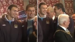 Urnebesna scena i smijeh do suza: Kolarov se našalio s gradonačelnikom Mančestera, Džeko mu govorio "haj opet"