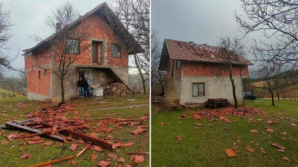 Kuća pretrpjela velika oštećenja - Avaz