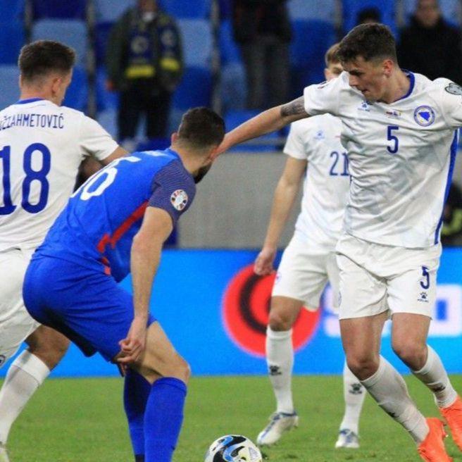 Tok utakmice / Slovačka - Bosna i Hercegovina 2:0: Zmajevi poraženi u Bratislavi