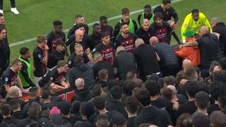 Video / Navijači Milana postrojili igrače nakon debakla
