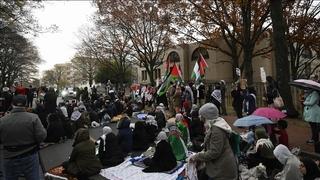 Skup podrške Palestini ispred izraelske ambasade u Vašingtonu