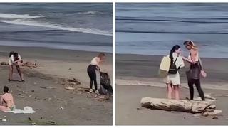 Influenserica snimala kako kupi smeće pa ga ostavila na plaži kad je završila video