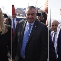 Željka Cvijanović, Radovan Višković i Igor Dodik zajedno stigli u Sud BiH