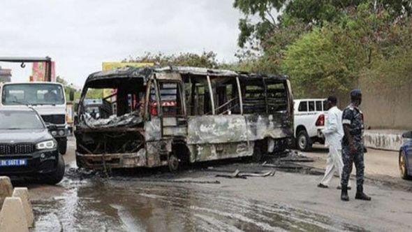 Autobus koji je izgorio  - Avaz