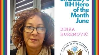 Heroj mjeseca BiH u junu Ambasade SAD u Sarajevu je Dinka Huremović