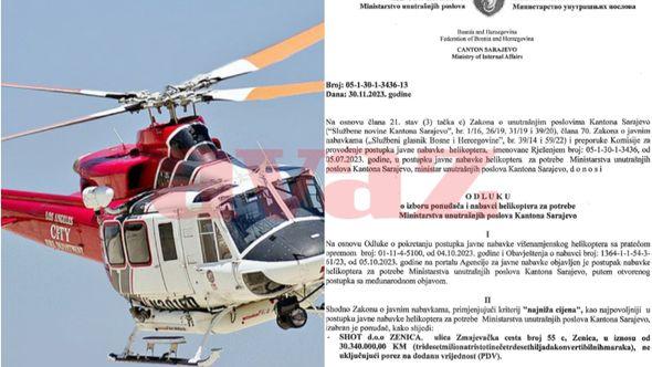 Radi se o velikom helikopteru - Avaz
