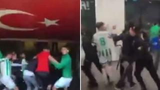 Video / Sukob fudbalera Bursaspora i Dijarbekirspora se nastavio i u tunelu stadiona