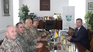 Brigadni general Oružanih snaga BiH Mirsad Ahmić sa suradnicima posjetio Konjic