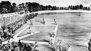 Prva bejzbol utakmica po uspostavljenim pravilima odigrana je u Nju Džersiju