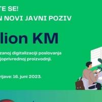 Milion KM namijenjen digitalnoj transformaciji preduzeća u sektoru poljoprivrede u BiH