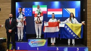 Lamija Alihodžić osvojila bronzanu medalju na Svjetskom tekvando prvenstvu za kadete

