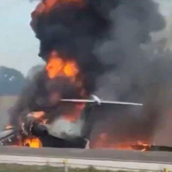 Video / Pojavio se snimak trenutka rušenja aviona Bombardier Challenger na Floridi