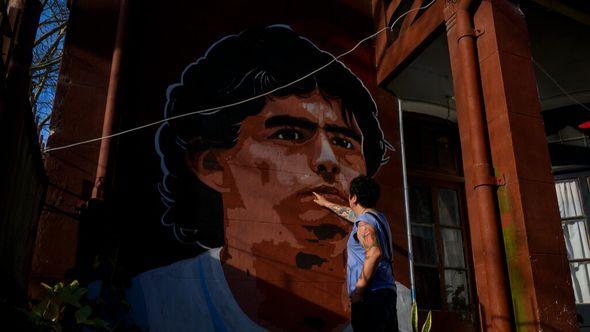 Mural Maradona - Avaz