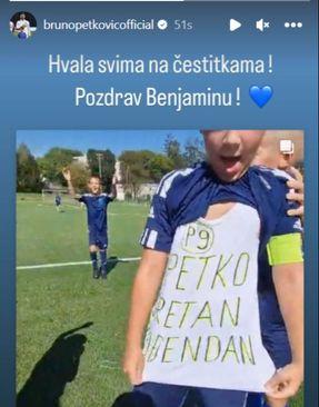Objava Petkovića na Instagramu - Avaz
