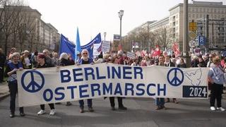 Uskršnji mirovni marševi u Njemačkoj pozvali na okončanje ratova u Ukrajini i Gazi
