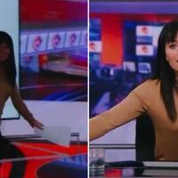 Gaf tokom vijesti na BBC-u: Voditeljica trčala za kamerom