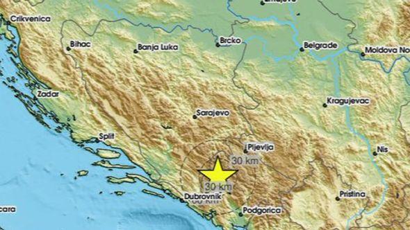 Zemljotres se osjetio u BiH - Avaz