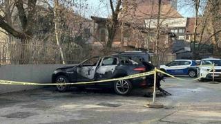"Avaz" otkriva: U Zenici zapaljen skupocjeni Jaguar švicarskih tablica