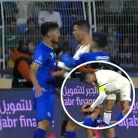 Nervozni Ronaldo: Podigao je protivnika s poda i započeo naguravanje