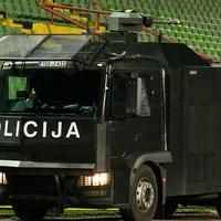 Video / Pogledajte specijalno policijsko vozilo koje je MUP KS dovezao na stadion Koševo na utakmicu Sarajeva i Borca