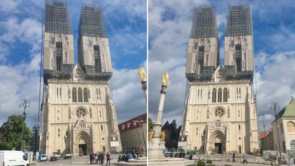 Foto / Pogledajte kako izgleda Zagrebačka katedrala četiri godine nakon zemljotresa