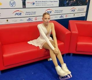 Juniorska reprezentativka BiH u umjetničkom klizanju Lana Galijašević nastupa na "ISU Junior Grand Prix" u Istanbulu