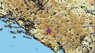 Još jedan zemljotres pogodio Crnu Goru, epicentar kod granice s BiH: "Probudilo me, nije prijatno"