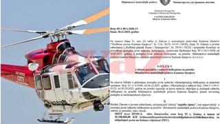 MUP KS izabrao firmu za nabavku letjelice: Policijski helikopter od 35,3 miliona KM