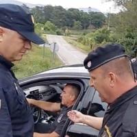 HOS-ovci zaustavljeni na ulazu u Knin: Policija ih odvela u Šibenik