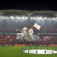 Zastava BiH na veličanstvenoj koreografiji navijača Trabzonspora