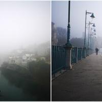Gusta magla prekrila Mostar