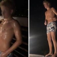 Ljudi ga bodre: Tinejdžer se polio benzinom, zapalio i skočio u rijeku 