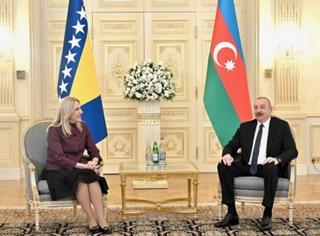 Cvijanović se sastala sa predsjednikom Azerbejdžana